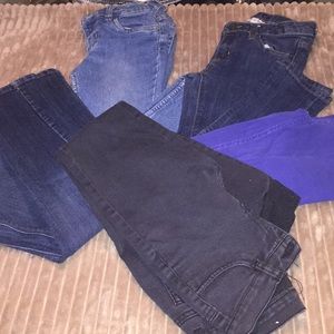 Girls jeans sizes 8